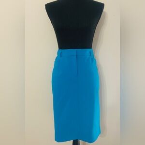 Calvin Klein Tailored Women's Pencil Skirt, Blue